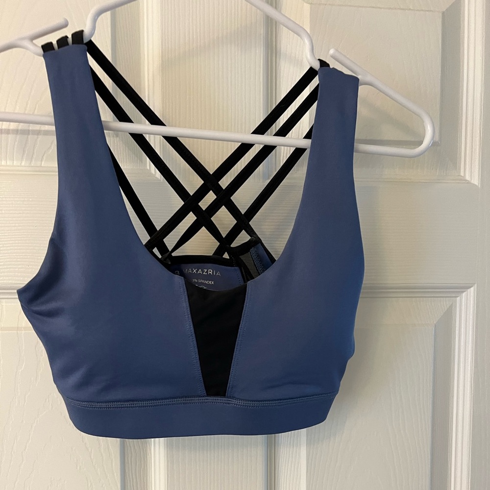 NWOT NCBG MAX AZRIA SPORTS BRA S